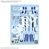 HG 1/100 VF-25G MESSIAH VALKYRIE MICHAEL CUSTOM WATER DECALS 1