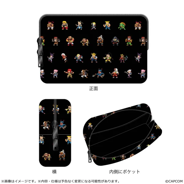 CAPCOM Street Fighter 6 pixel art pouch - Street Fighter