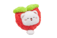 Peach Cat Peachy Meow Fluffball 8