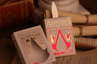 Assassin's Creed Legacy Playing Cards| WHITE HIDDEN BLADE 1