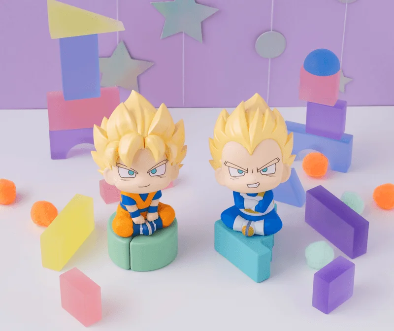 Lookup Dragon Ball DAIMA Super Saiyan Son Goku （mini）& Super Saiyan Vegeta（mini）【with gift】