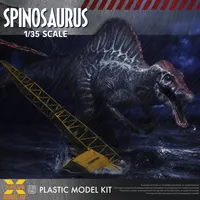 X-PLUS 1/35 Scale Jurassic Park III Spinosaurus Plastic Model Kit - Jurassic Park - photo 3