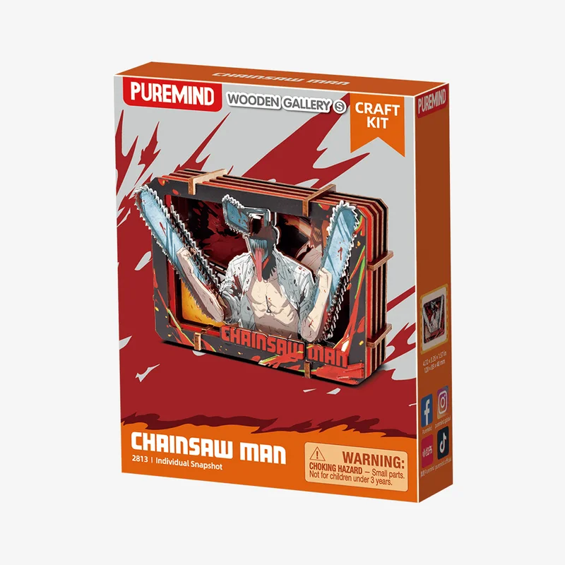 PUREMIND Chainsaw Man - Individual Snapshot - S (6 units/set) - Chainsaw Man