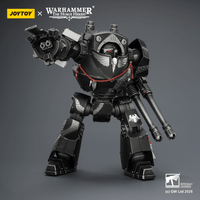 Raven Guard Contemptor Dreadnought with Gravis autocannon and Chainfist 4