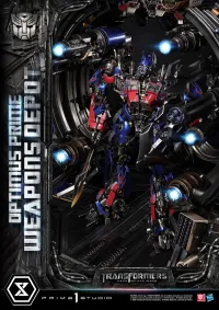 Prime 1 Studio Museum Masterline Transformers: Dark of the Moon (Film) Optimus Prime Weapons Depot Bonus Version - Transformers - photo 27