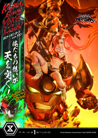 Ultimate Premium Masterline Tengen Toppa Gurren Lagann Kamina, Simon & Yoko with Lagann "Our Hearts Pierce the Skies!" Deluxe Version 90