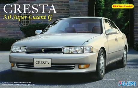 Fujimi [ID-120] 1/24 Toyota Cresta 3.0 Super Lucent w/Window Frame Masking - Scale Kits