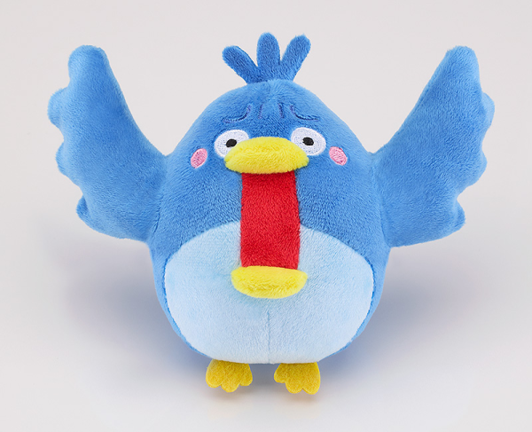 irasutoya Fired Blue Bird Plushie