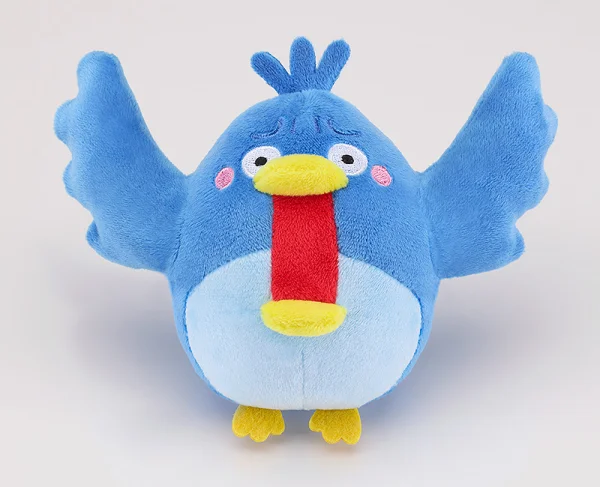 GOOD SMILE COMPANY irasutoya Fired Blue Bird Plushie - irasutoya