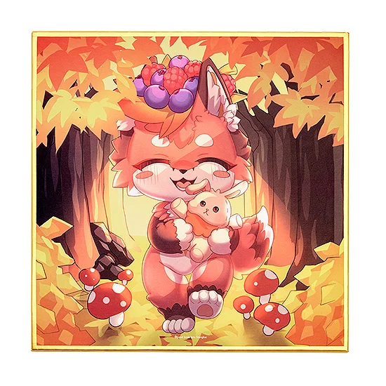 GoodSmile Moment FLUFFY LAND Shikishi Let's Go Home(re-run) - FLUFFY LAND