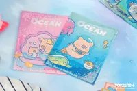 TOYZEROPLUS LuLu the Piggy Ocean - Glitter A4 Folder (Mermaid ver.) - LuLu The Piggy - photo 3