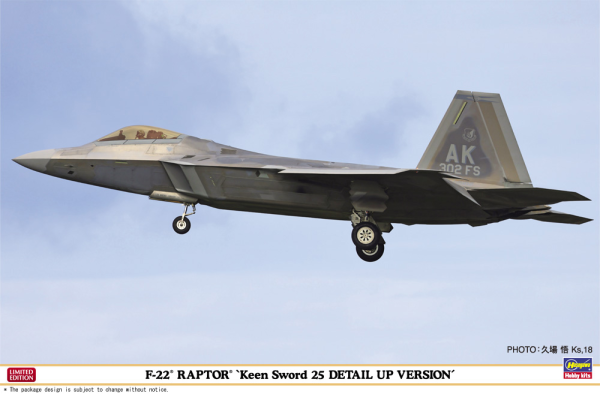1/48  F-22 RAPTOR "Keen Sword 25 DETAIL UP VERSION"
