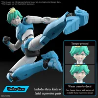 BANDAI HOBBY 30MF Yoroi-Shinden Samurai Troopers Musashi of the Water - Ronin Warriors - photo 4