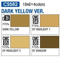 Mr Color - Color Modulation Set Dark Yellow 2