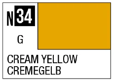 Acrysion N34 - Cream Yellow (Gloss/Primary)