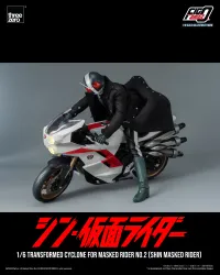 threezero FigZero 1/6 Transformed Cyclone for Masked Rider No.2 (SHIN MASKED RIDER) - Kamen Rider: Masked Rider - photo 7