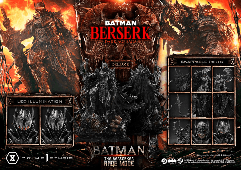 Ultimate Premium Masterline Batman (Comics) Batman: The Berserker Rage Mode Deluxe Version			