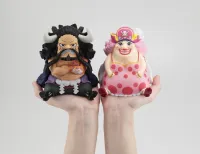 MegaHouse Lookup ONE PIECE Kaido the Beast＆ Big Mom Set 【with gourd＆semla】 - ONE PIECE - photo 1