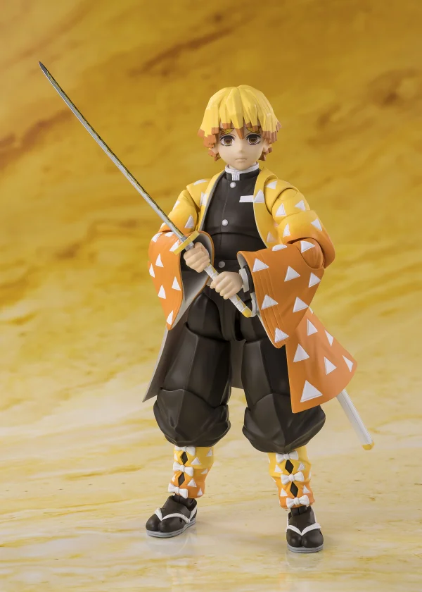 Zenitsu Agatsuma "Demon Slayer: Kimetsu no Yaiba", TAMASHII NATIONS S.H.Figuarts