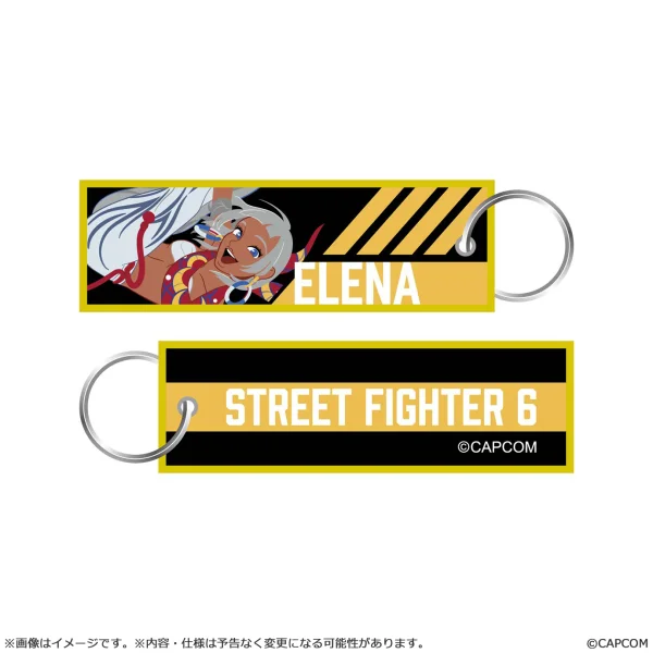 CAPCOM Street Fighter 6 Flight Tag Keychain ELENA - Street Fighter