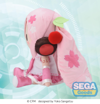 fuwa petit "Sakura Miku" Dodeka Jumbo Plush 4