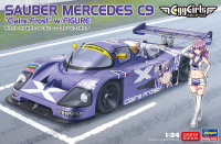 1/24  SAUBER MERCEDES C9 “Claire Frost” w/FIGURE 1