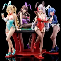 Hakoiri-musume Regina Mercedes wearing 秘色(HISHOKU) bunny costume with Nip Slip Gimmick System - The Demon Sword Master of Excalibur Academy - photo 18