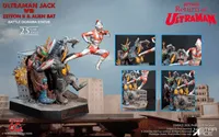 Star Ace ULTRAMAN 60TH ANNIVERSARY  Ultraman Jack vs Zetton II & Alien Bat Battle scene diorama resin statue - Ultraman - photo 1