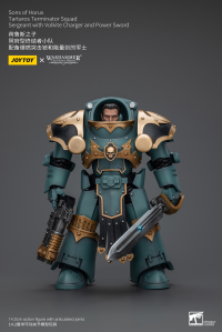 Sons Of Horus Tartaros Terminator Squad Sergeant With Volkite Charger And Power Sword 1