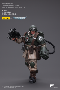 Astra Militarum Cadian Command Squad Veteran Sergeant with Power Fist 3