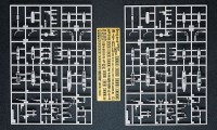 [QG19] 1.350 JAPANESE NAVY WARSHIP'S BOATS SET A 4