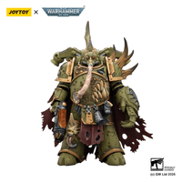 Death Guard Plague Marine Champion with Plasma Pistol and Power Fist 15