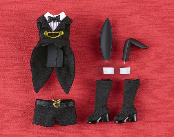 GOOD SMILE COMPANY Nendoroid Doll Outfit Set: Bunny Suit (Black) - Figure Accessories