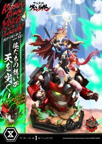 Ultimate Premium Masterline Tengen Toppa Gurren Lagann Kamina, Simon & Yoko with Lagann "Our Hearts Pierce the Skies!" Deluxe Version 12