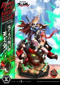 Prime 1 Studio Ultimate Premium Masterline Tengen Toppa Gurren Lagann Kamina, Simon & Yoko with Lagann "Our Hearts Pierce the Skies!" Deluxe Version - Tengen Toppa Gurren Lagann - photo 12