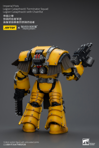 Imperial Fists Legion Cataphractii Terminator Squad Legion Cataphractii with Chainfist 6