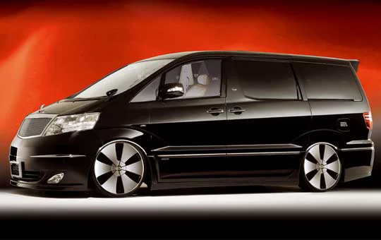 Aoshima VIP AMERICAN: 1/24 GARSON D.A.D ZX-EDITION ALPHARD LATE Ver. (TOYOTA) - Scale Kits