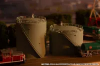 PLUM PMOA 1/150 scale structure kit (Storage Tanks) - Mobile Suit Gundam - photo 6