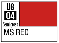 G Color - MS Red (Union A.F) - 10ml
