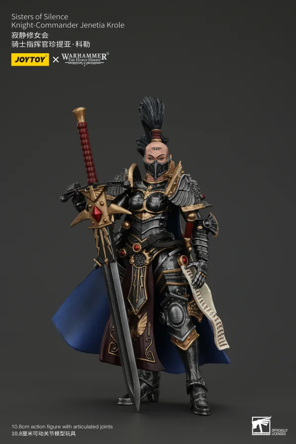 JOYTOY Sisters of Silence Knight-Commander Jenetia Krole - Warhammer 40K