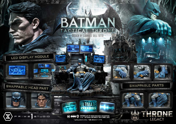 Throne Legacy Batman (Comics) Batman Tactical Throne "Design by Gabriele Dell'Otto" Ultimate Bonus Version