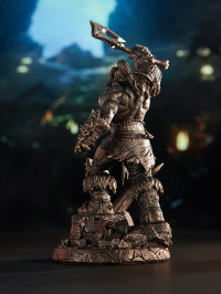 Blizzard World of Warcraft® Grommash Hellscream 1/10 Scale Bronze-Colored Edition Statue 20