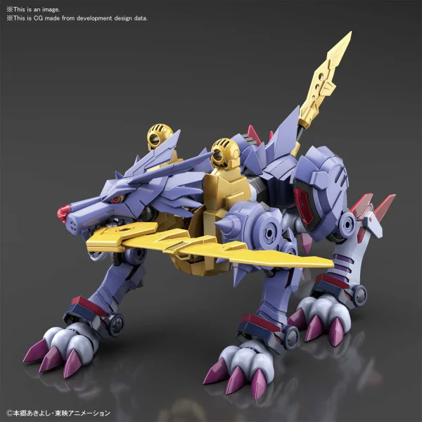 BANDAI HOBBY Figure-rise Standard METAL GARURUMON (AMPLIFIED) - Digimon