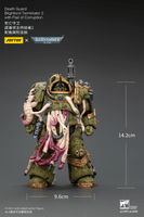Death Guard Blightlord Terminator 2 with Flail of Corruption 3
