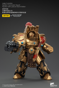 Legio Custodes Aquilon Terminator Squad Aquilon with Lastrum Storm Bolter 6
