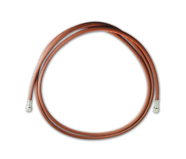 SPARMAX 2M BLACK & ORANGE BRAIDED HOSE, 1/8*1/8 - Airbrushes