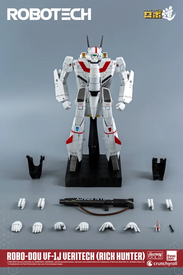 threezero Robotech - ROBO-DOU VF-1J Veritech (Rick Hunter) - Robotech