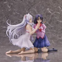 Union Creative "Nekomonogatari" Tsubasa Hanekawa Set of 2 Complete Figure - Monogatari Series - photo 6