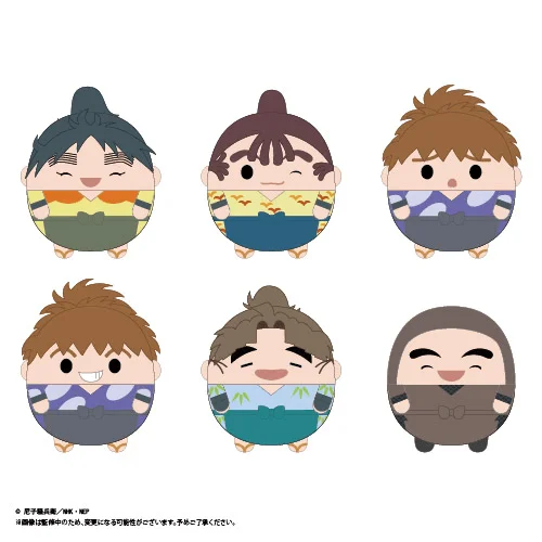 MAX LIMITED Nintama Rantarō FUWA KORORIN 6 BLIND BOX - Nintama Rantaro