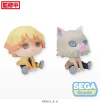 SEGA QyuruMe "Demon Slayer: Kimetsu no Yaiba" Mini Figure "Zenitsu Agatsuma & Inosuke Hashibira" (EX) - Demon Slayer: Kimetsu no Yaiba - photo 6